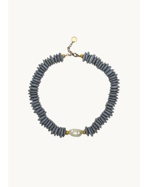 Collier Louise bleu