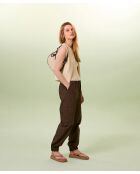 Dunkelbraune Thandi Baumwollhose