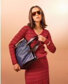 Maglione elegante con scollo a V rosso vermiglio Imani