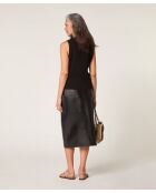 Pull manches courtes Yuki noir