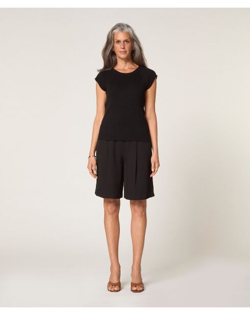 Pull manches courtes Rayo noir