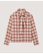 Camisa roja de algodón Asurat