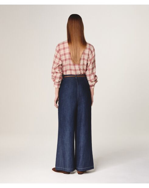 Camisa roja de algodón Asurat