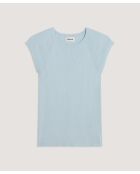 Pull manches courtes Rayo bleu aqua