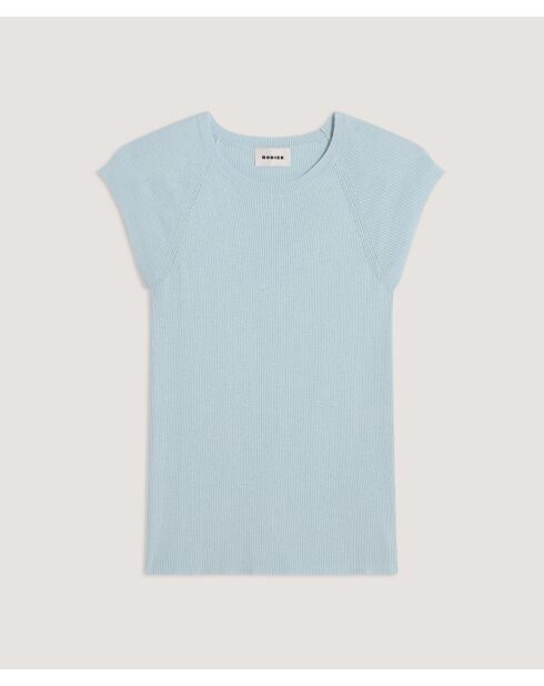 Pull manches courtes Rayo bleu aqua