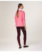 Pull manches longues en laine Aiko rose bobon