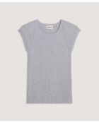 Pull manches courtes Rayo gris clair