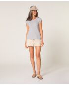 Pull manches courtes Rayo gris clair