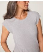 Pull manches courtes Rayo gris clair