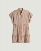 Robe ample en coton Sanaa beige