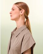 Robe ample en coton Sanaa beige