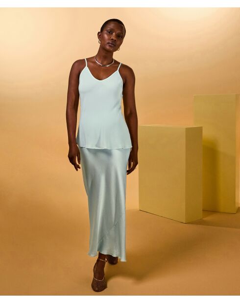 Débardeur Aminata vert d'eau