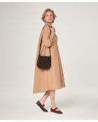 Moka-braunes Anya Baumwollkleid