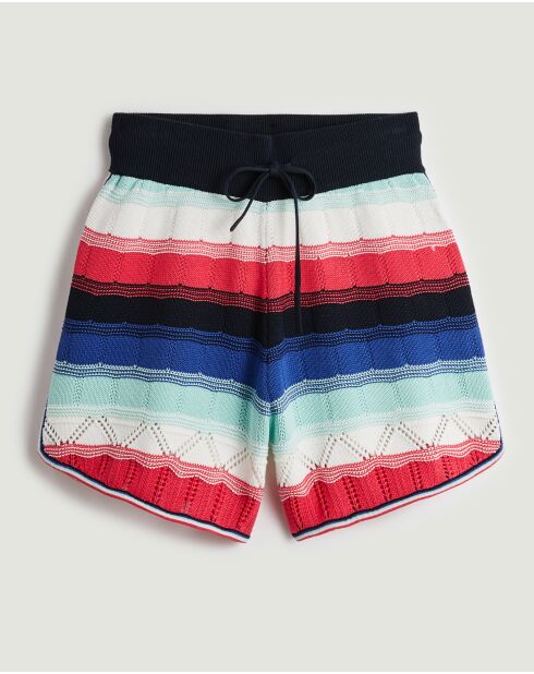 Short en coton Anaya multicolore