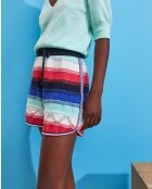 Veelkleurige korte broek van Anaya katoen
