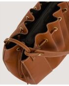 Sac en cuir Xia marron camel
