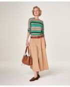 Sac en cuir Xia marron camel