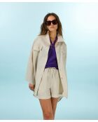 Beiges Leinenhemd Malaika