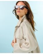 Beiges Leinenhemd Malaika