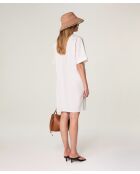 Weißes Baumwollkleid Katya