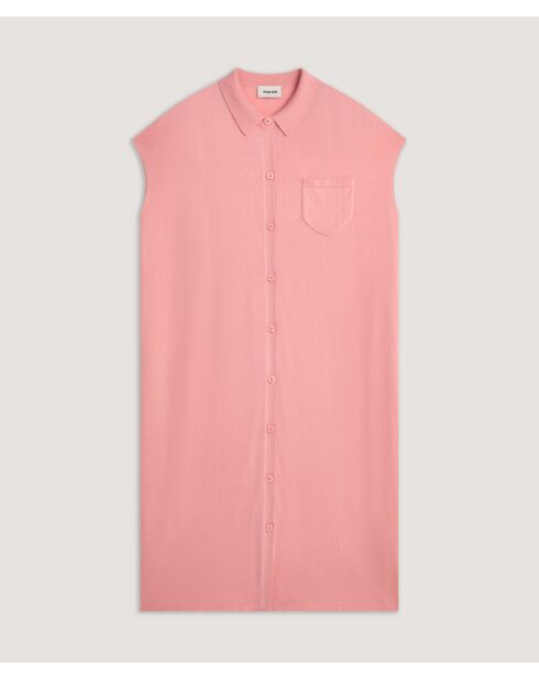 Adama Palisander-Hemdkleid aus Baumwolljersey