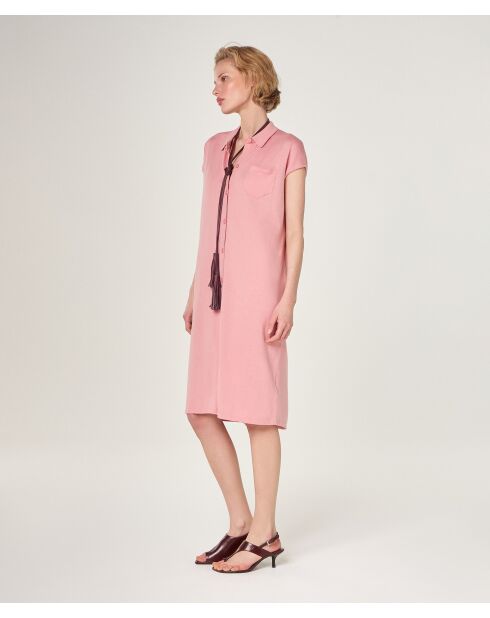 Adama Palisander-Hemdkleid aus Baumwolljersey