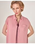 Adama Palisander-Hemdkleid aus Baumwolljersey