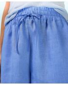 Pantalones cortos Makena de lino lavanda