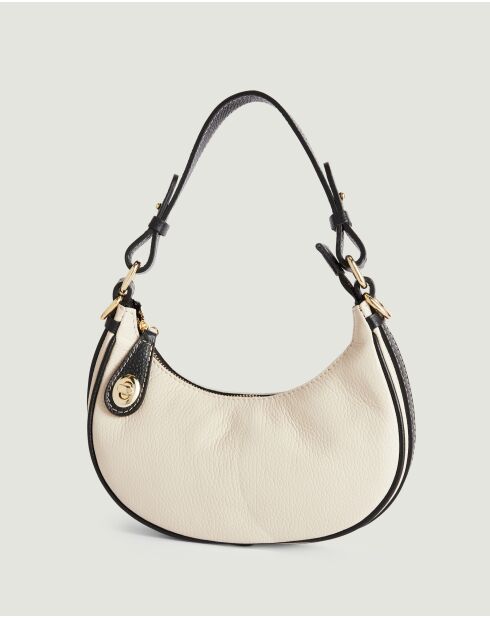 Beige Kesia leren handtas