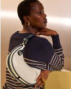 Beige Kesia leren handtas