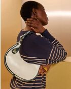 Beige Kesia leren handtas