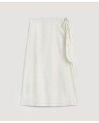 Jupe en coton Keiko blanc