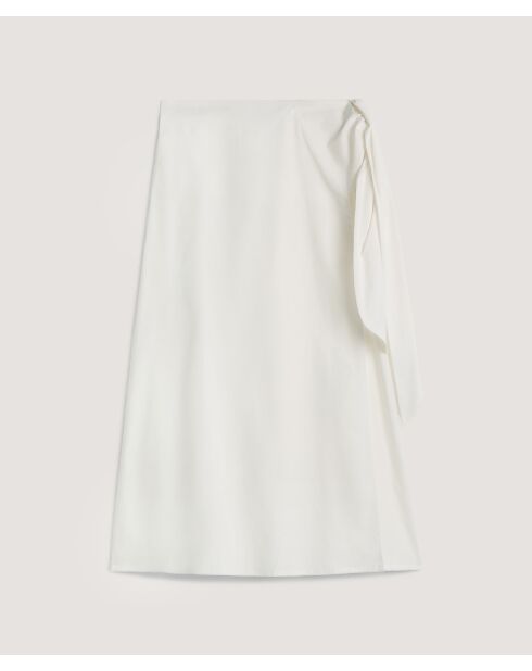 Jupe en coton Keiko blanc