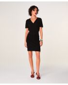 Zwarte korte rok van Binta katoen