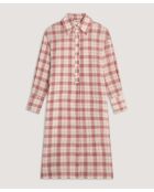 Rotes Baumwollkleid Anou