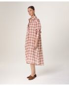 Rotes Baumwollkleid Anou