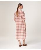 Rotes Baumwollkleid Anou