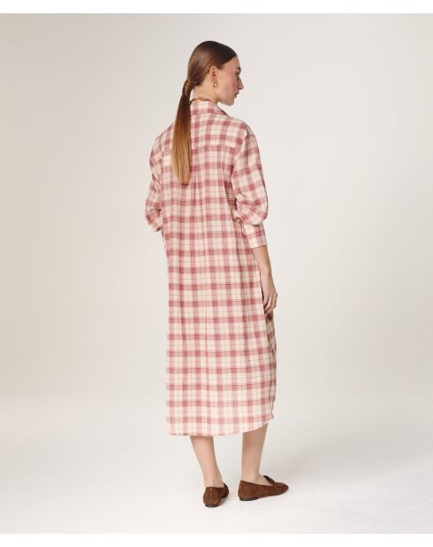 Rotes Baumwollkleid Anou