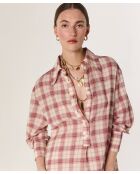 Rotes Baumwollkleid Anou