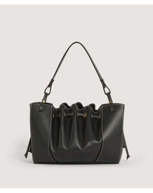 Sac en cuir Xia noir