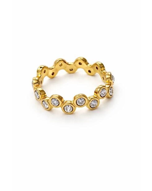 Anello placcato in oro #46