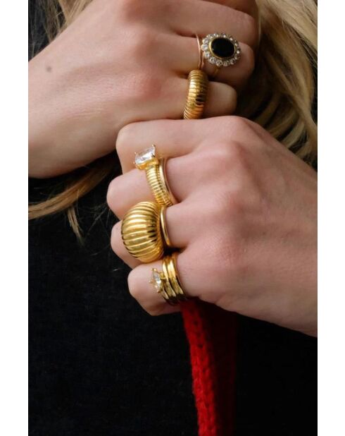 #45 vergoldeter Ring