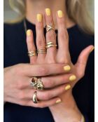 #12 vergoldeter Ring