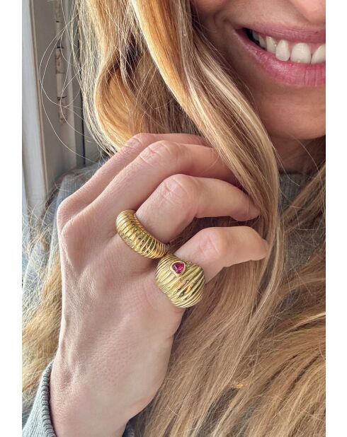 #28 vergoldeter Ring