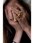 Anello placcato in oro #54