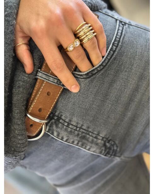 #24 vergoldeter Ring