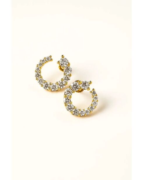 #80 vergoldete Ohrringe