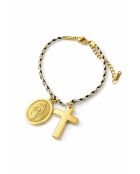 Bracciale placcato in oro #9