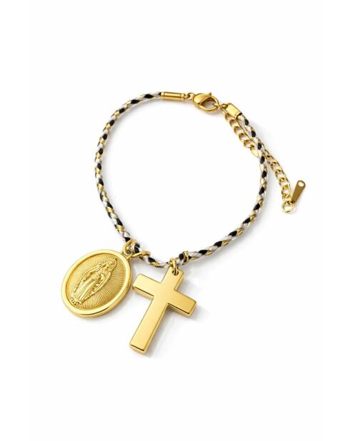 Bracciale placcato in oro #9