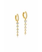 #14 vergoldete Ohrringe